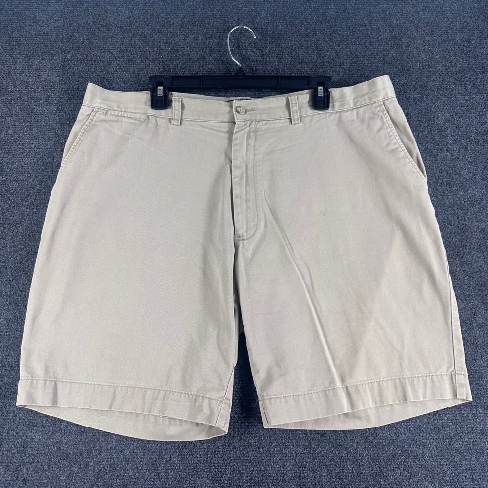 Polo Ralph Lauren Chino Shorts Mens 40 Tan Khaki Prospect Cotton Casual Golf